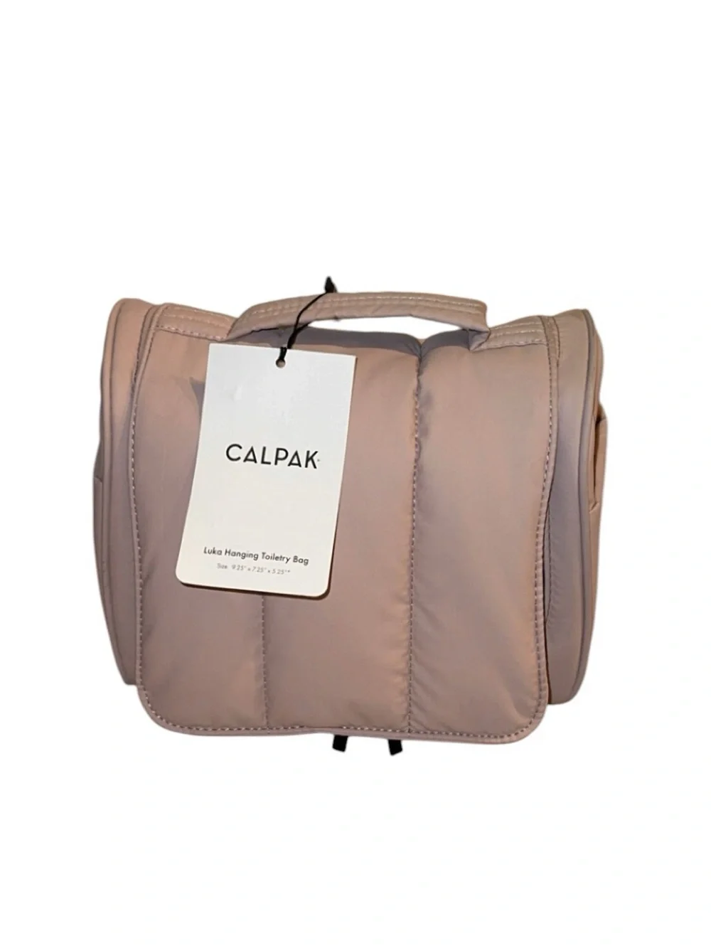 NWT Calpak Luka Hanging Rose Quartz‎ Toiletry Bag
